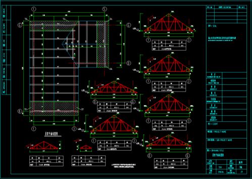 2层冷弯薄壁轻钢别墅结构CAD施工图纸与家装别墅建筑设计施工图——工程勘察设计全解析
